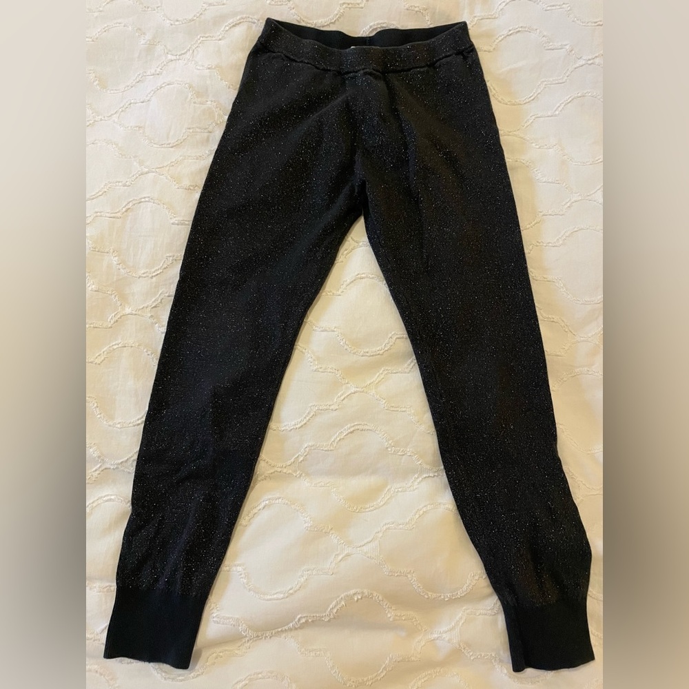 Gap sparkle sweater leggings sz 8
